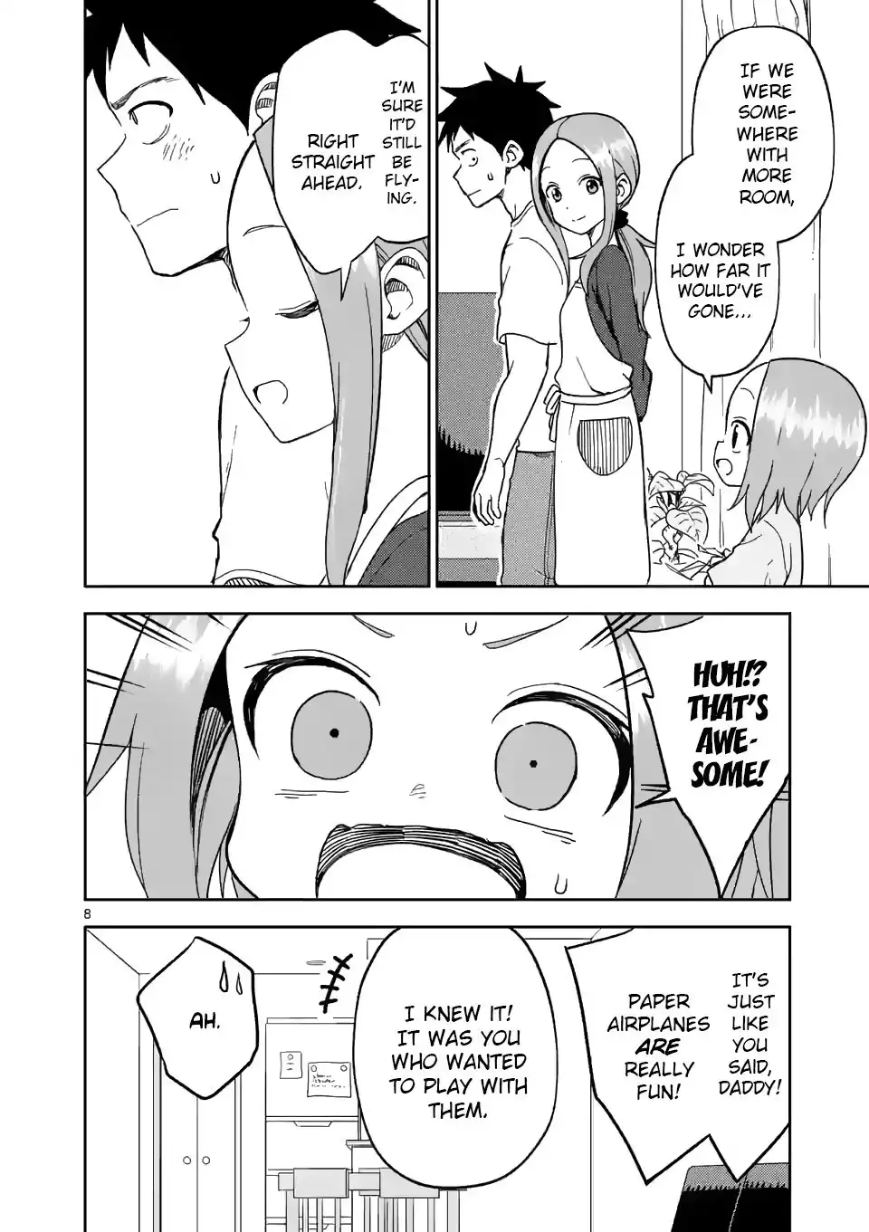 Karakai Jouzu no (Moto) Takagi-san Chapter 182 8